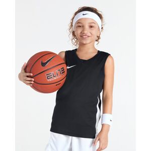 Nike Maglia da basket reversibile Team Bianco e Nero Bambino NT0204-010 L