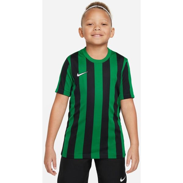 nike maglia striped division iv verde e nero per bambino cw3819-302 xl