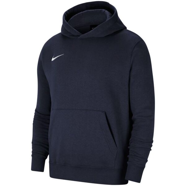 nike felpa con cappuccio team club 20 blu navy per bambino cw6896-451 m