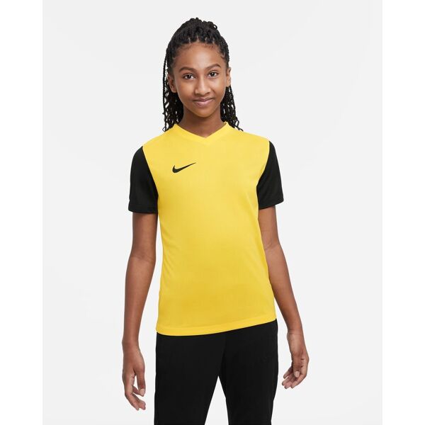 nike maglia tiempo premier ii giallo per bambino dh8389-719 m