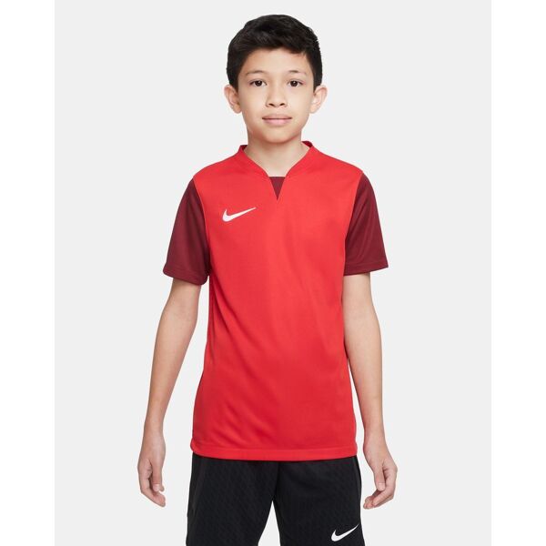 nike maglia da calcio trophy v rosso per bambino dr0942-657 xs