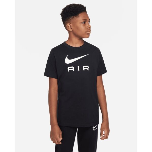 nike maglietta sportswear nero bambino dv3934-010 m