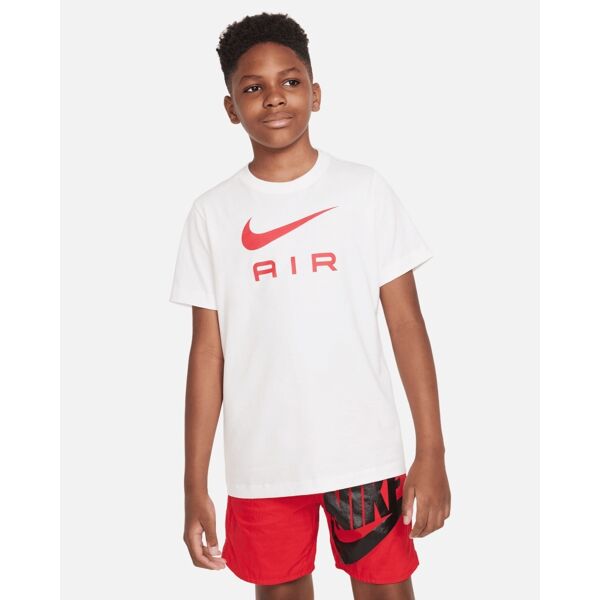 nike maglietta sportswear bianco bambino dv3934-100 xl