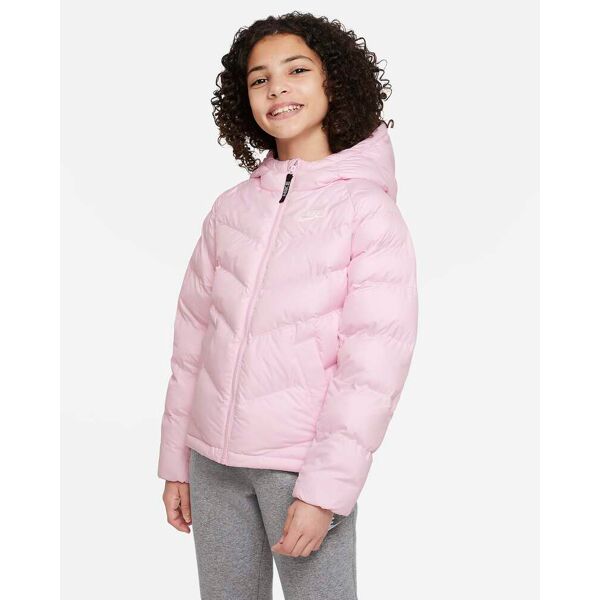 nike piumino sportswear rosa bambino dx1264-663 xl
