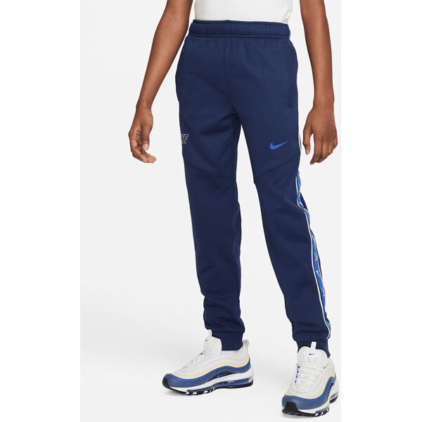 nike pantaloni da jogging sportswear blu navy bambino dz5623-410 xs