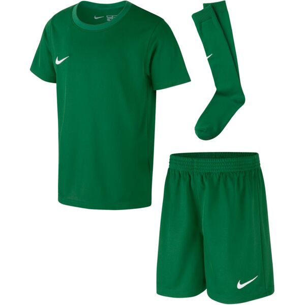 nike tuta da calcio park kit set verde bambino cd2244-302 l