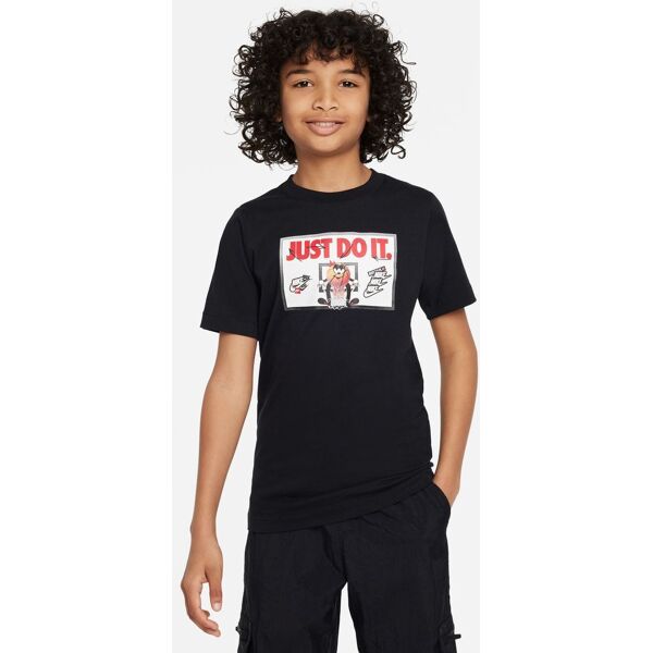 nike maglietta sportswear nero bambino fd3964-010 l