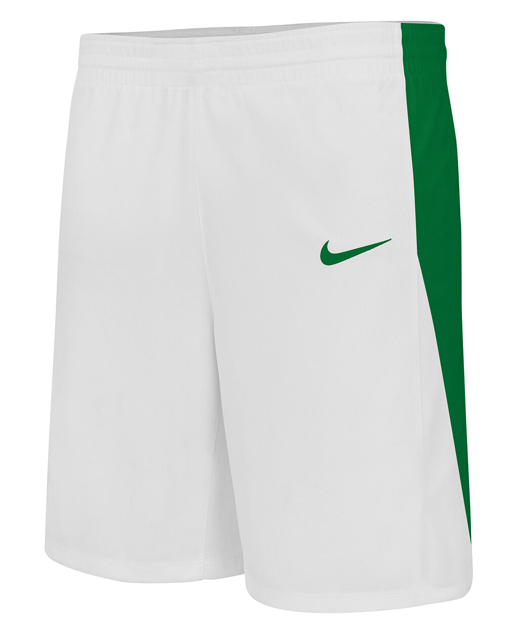 nike pantaloncini da pallacanestro team bianco e verde bambino nt0202-104 xs