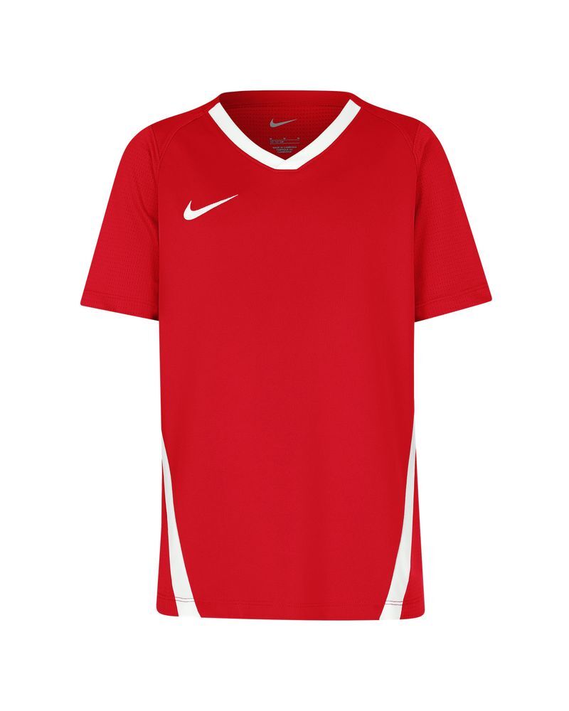 Nike Maglia Team Spike Rosso per Bambino 0905NZ-657 XS