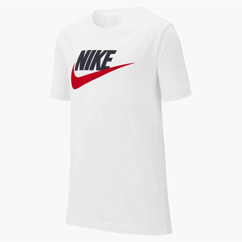 Nike Maglietta Sportswear Bianco per Bambino AR5252-107 XS