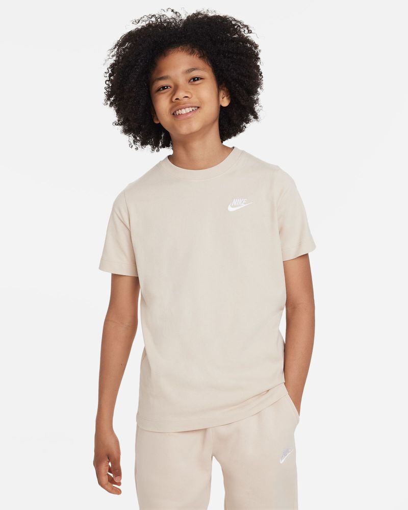 Nike Maglietta Sportswear Beige Bambino AR5254-126 XL