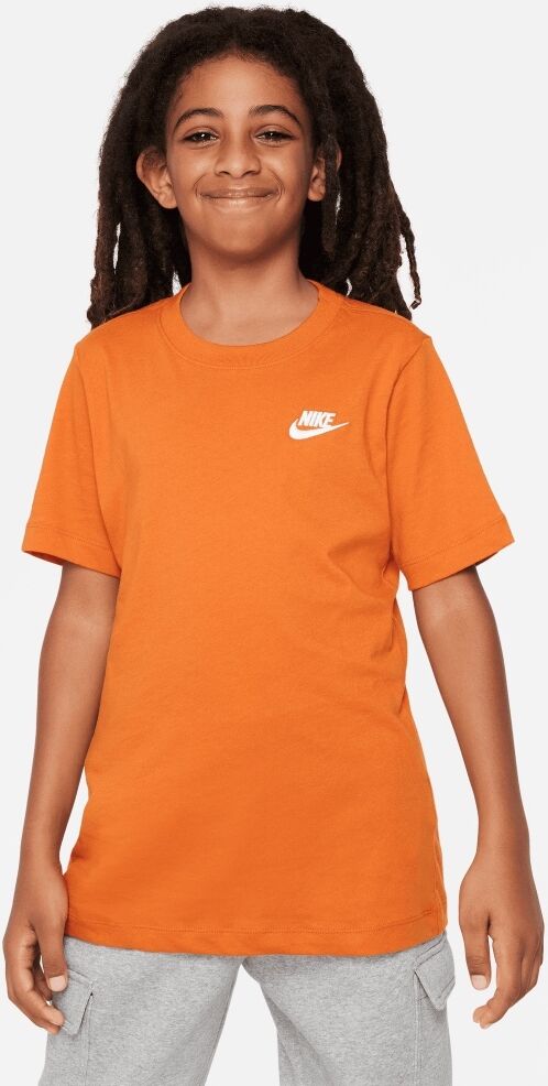 Nike T-Shirt Sportswear Pour Enfant Couleur : Campfire Orange Taille : XL XL