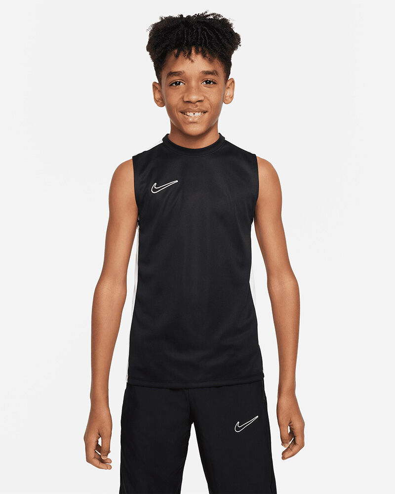 Nike Canotta Academy 23 Nero per Bambino DR1335-010 S