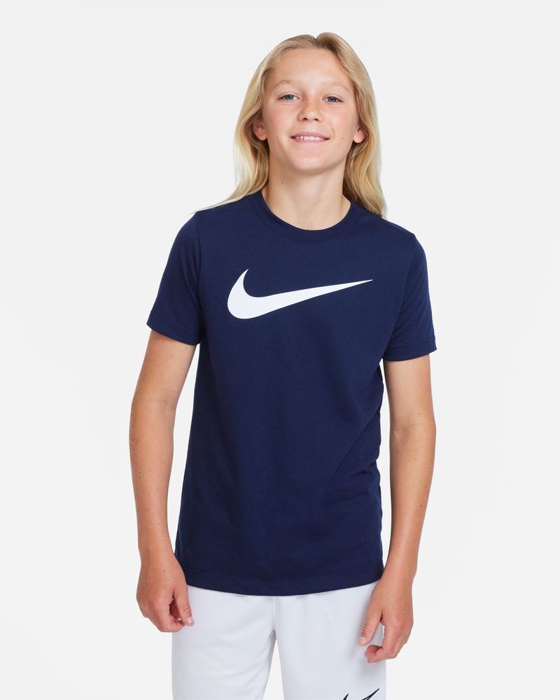 Nike Maglietta Team Club 20 Blu Navy per Bambino CW6941-451 XS