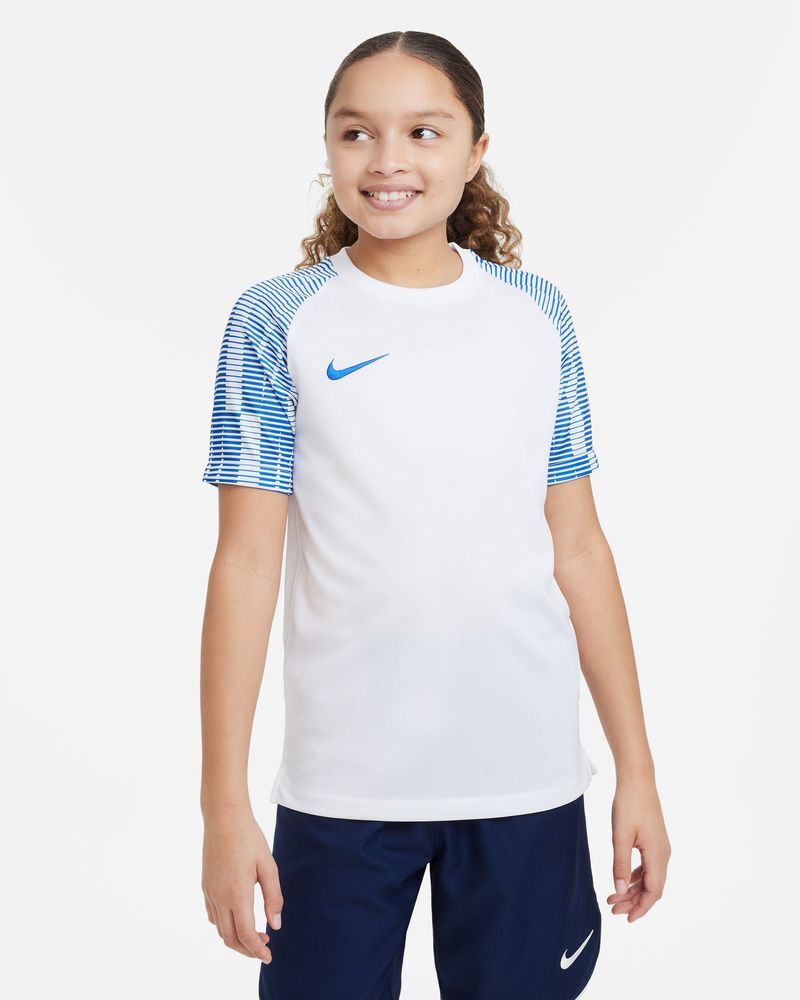 Nike Maglia Academy Blu Bianco e Reale per Bambino DH8369-102 XL