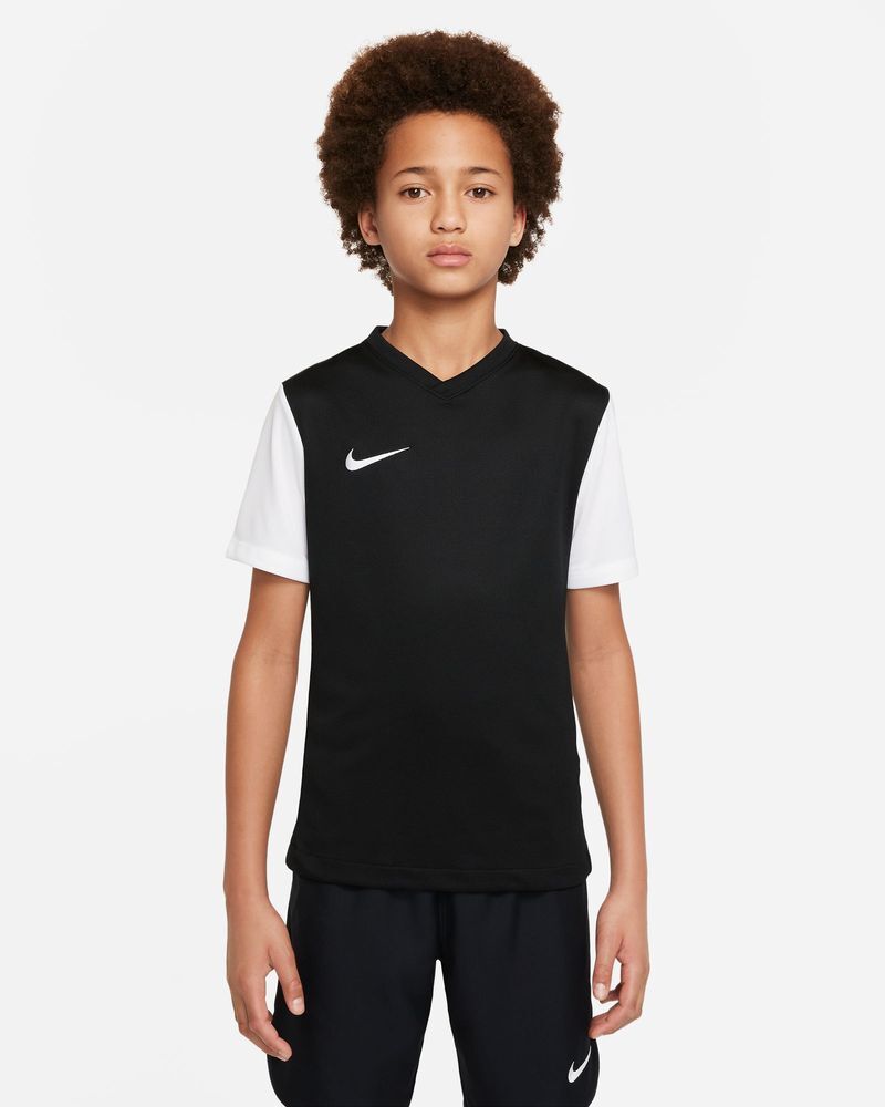 Nike Maglia Tiempo Premier II Nero per Bambino DH8389-010 XL