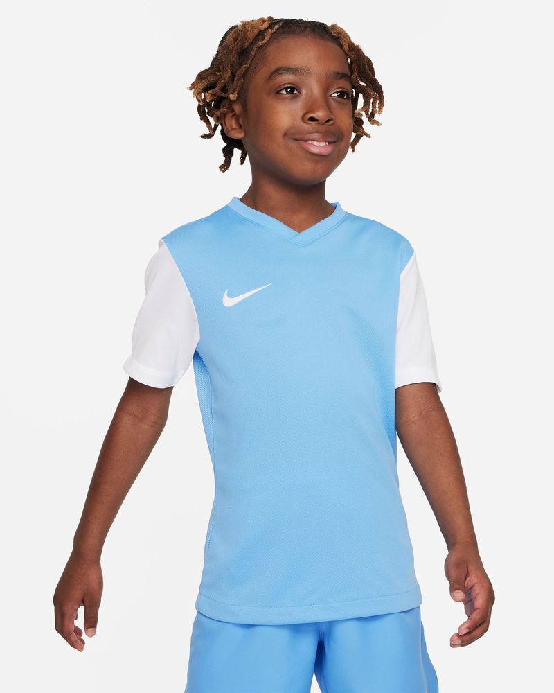 Nike Maglia Tiempo Premier II Blu per Bambino DH8389-412 XS