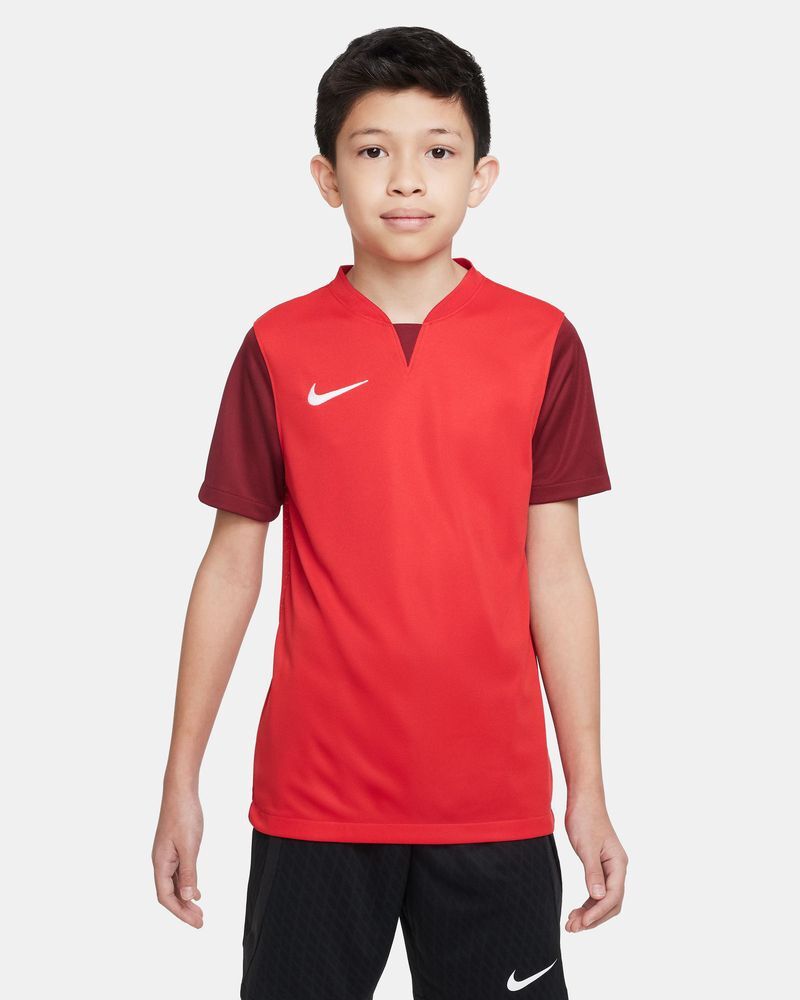 Nike Maglia da calcio Trophy V Rosso per Bambino DR0942-657 M
