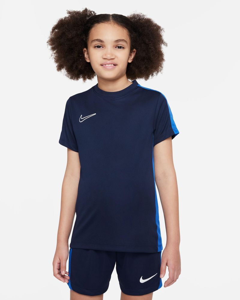 Nike Maglia da allenamento Academy 23 Blu Navy e Blu Reale per Bambino DR1343-451 XL
