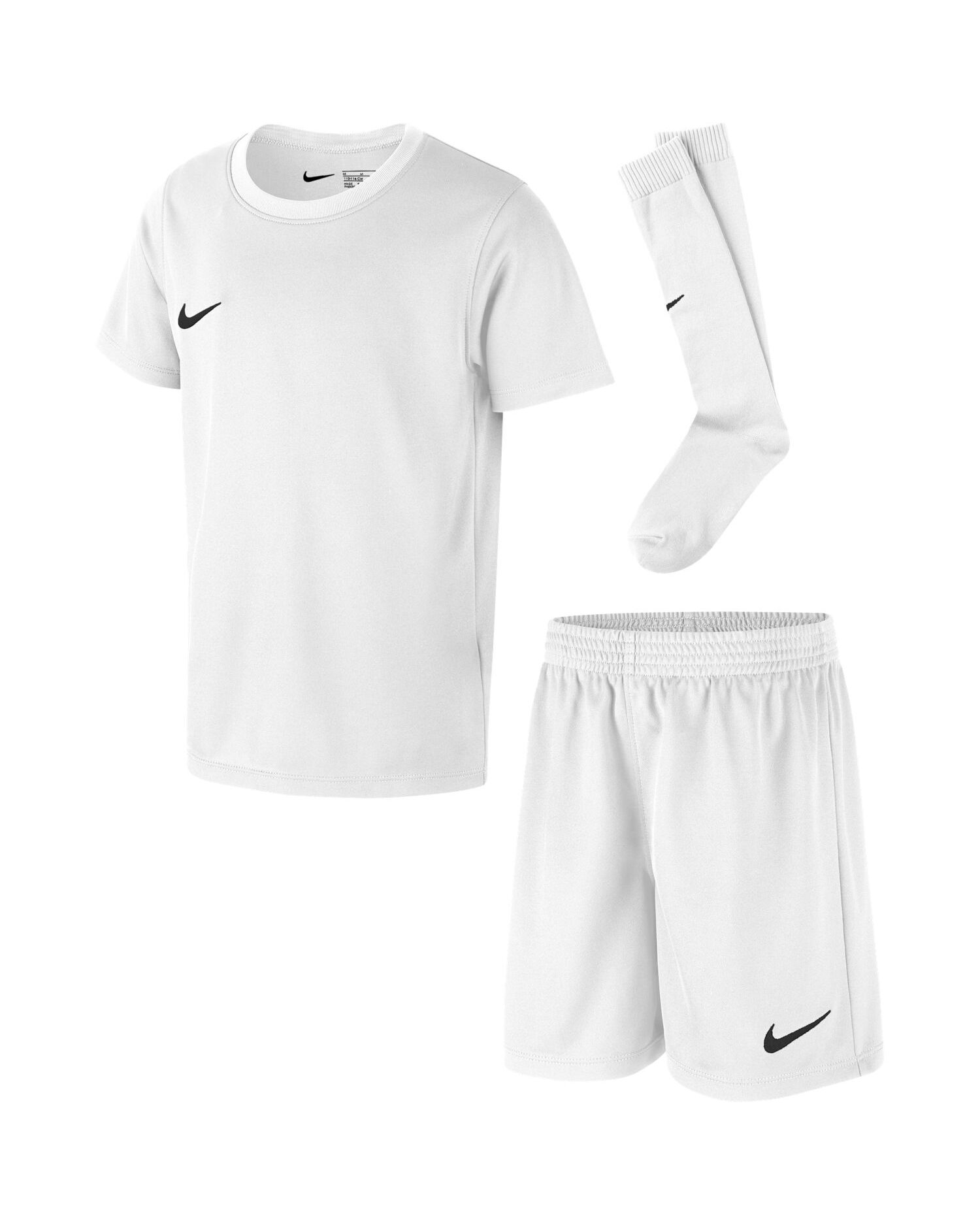 Nike Tuta da calcio Park Kit Set Bianco Bambino CD2244-100 XL
