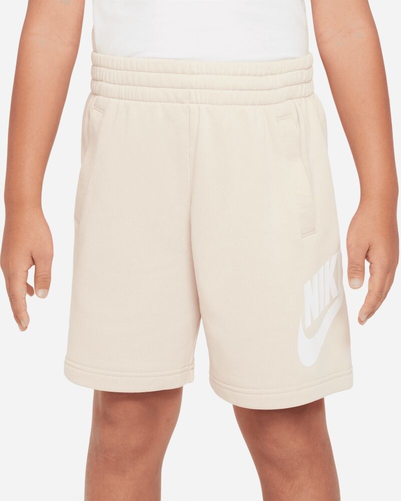 Nike Pantaloncini Sportswear Club Fleece Beige Bambino FD2997-126 XL