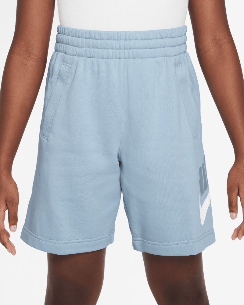 Nike Pantaloncini Sportswear Club Fleece Cielo Blu Bambino FD2997-440 S