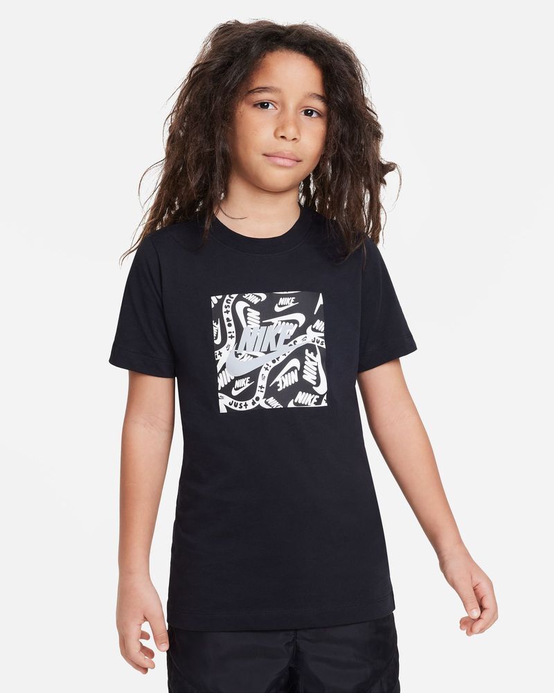 Nike Tee-shirt Sportswear Nero Bambino FD3929-010 M