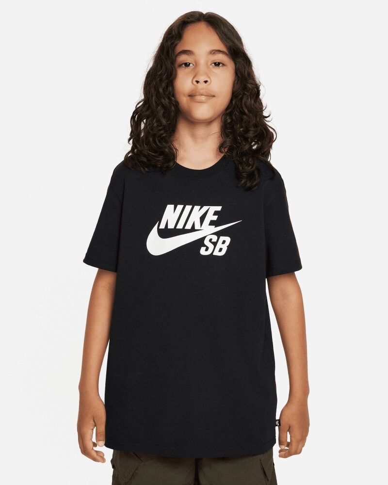 Nike Maglietta SB Nero Bambino FD4001-010 XL