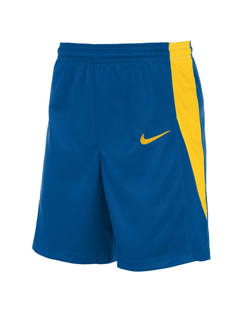 Nike Pantaloncini da pallacanestro Team Blu Reale e Giallo Bambino NT0202-464 M