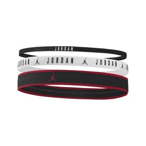 Nike Set di 3 fasce per capelli Jordan Nero/Bianco/Rosso Unisex DX7943-036 ONE