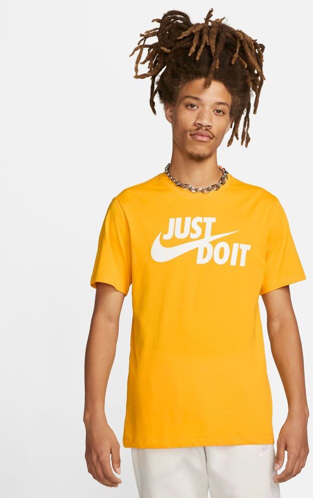 Nike Maglietta Sportswear Giallo Uomo AR5006-740 XS