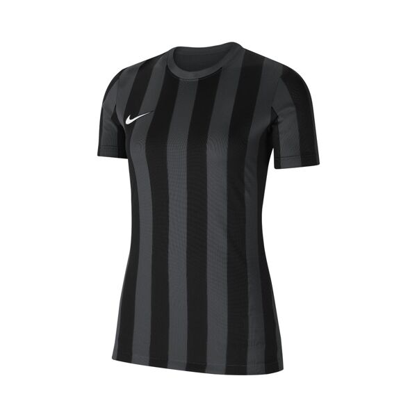 nike maglia striped division iv grigio e nero per donne cw3816-060 m