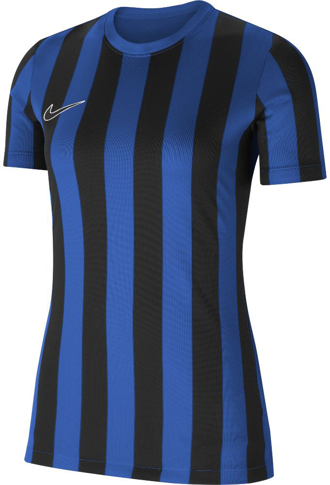 Nike Maglia Striped Division IV Blu Reale e Nero per Donne CW3816-463 S