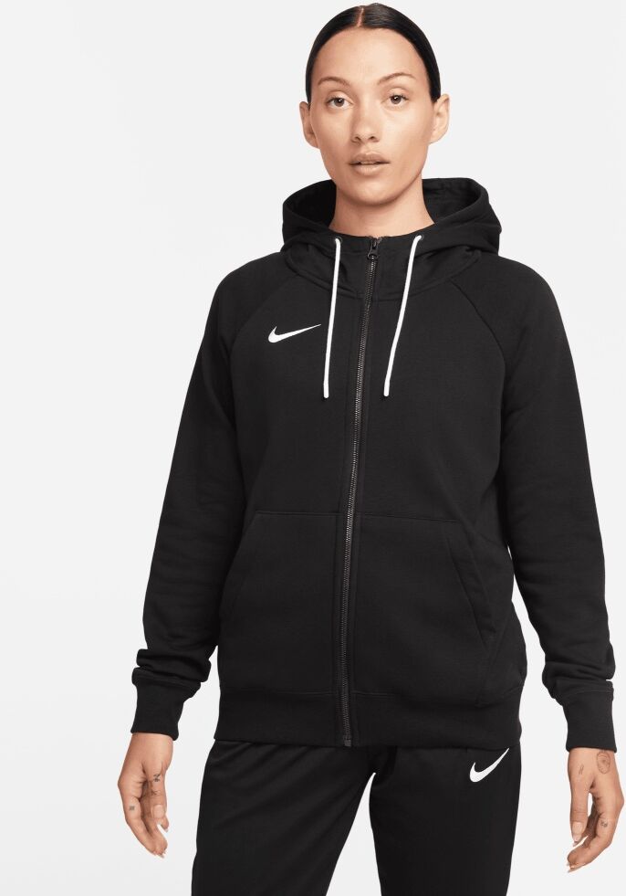 Nike Felpa con zip e cappuccio Team Club 20 Nero per Donne CW6955-010 XS