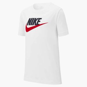 Nike Maglietta Sportswear Bianco per Bambino AR5252-107 S