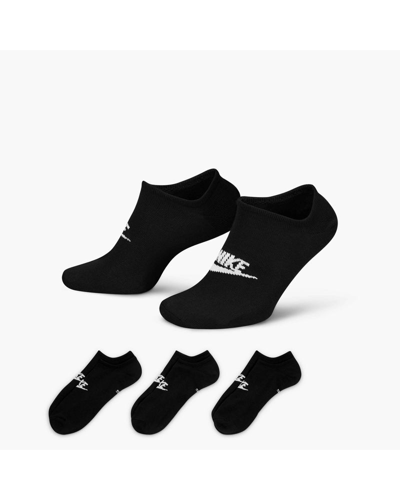 Nike Set di 3 paia di calzini Sportswear Everyday Essential Nero Unisex DX5075-010 L