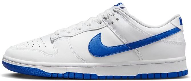 Nike Scarpe Dunk Low Retro Bianco e Blu Uomo DV0831-104 11.5