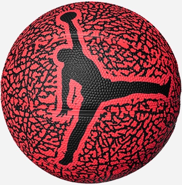 nike pallone basket jordan rosso unisex fb2303-650 3