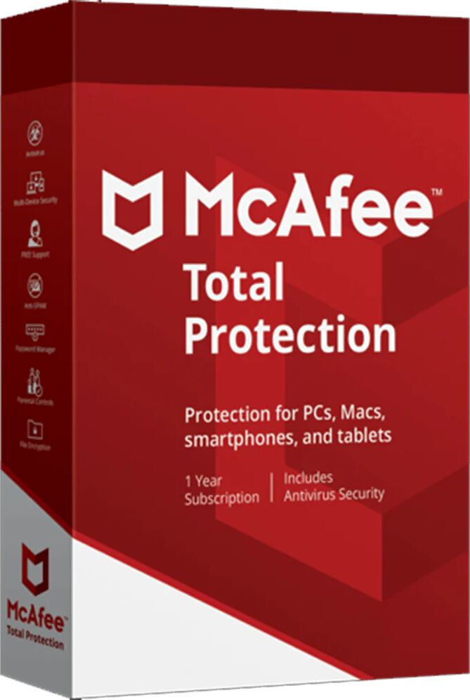 McAfee Total Protection (1 Dispositivo / 1 Anno)