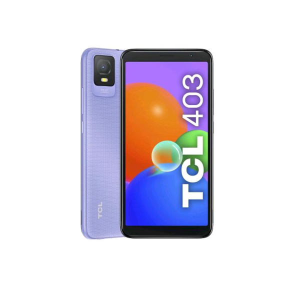 smartphone tcl 403 6 32gb ram 2gb dual sim 4g lte malva mauve mist italia