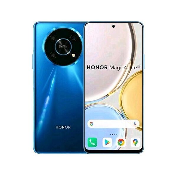 honor magic 4 lite 5g dual sim 6.81 octa core 128gb ram 6gb 5g italia ocean blue