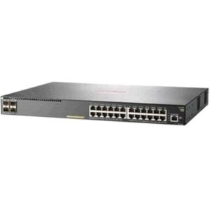 HPE ARUBA 2930F 24G PoE+4SFP+ SWITCH GESTITO L3 24 x 10/100/1000 (PoE+) + 4 x 1 Gigabit / 10 Gigabit SFP+ (uplink) PoE+ (37...