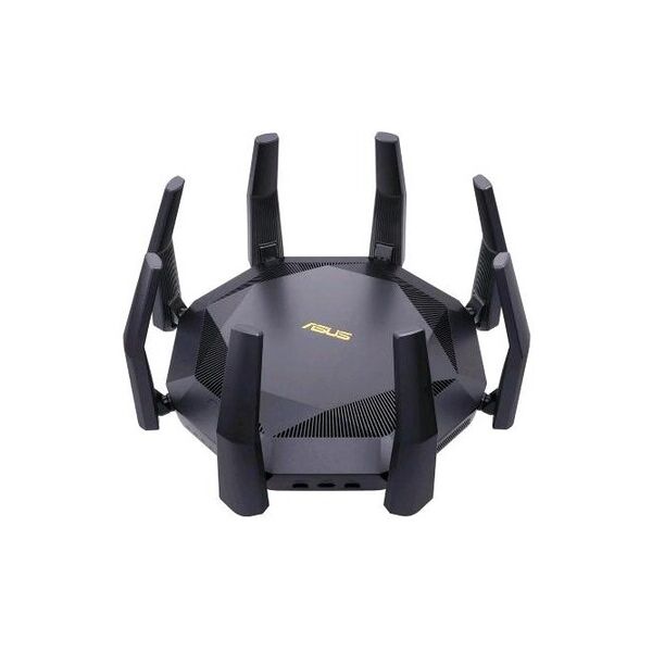 asus rt-ax89x router 2-stream ax6000 dual band wifi 6 supporta la tecnologia mu-mimo e ofdma con sicurezza di rete aiprotec...