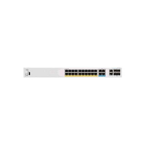 cisco systems business 350 series cbs350-24mgp-4x-eu switch gestito l3 20 x 10/100/1000 (poe+) + 4 x 2.5gbase-t (poe+) + 2 x combo ...