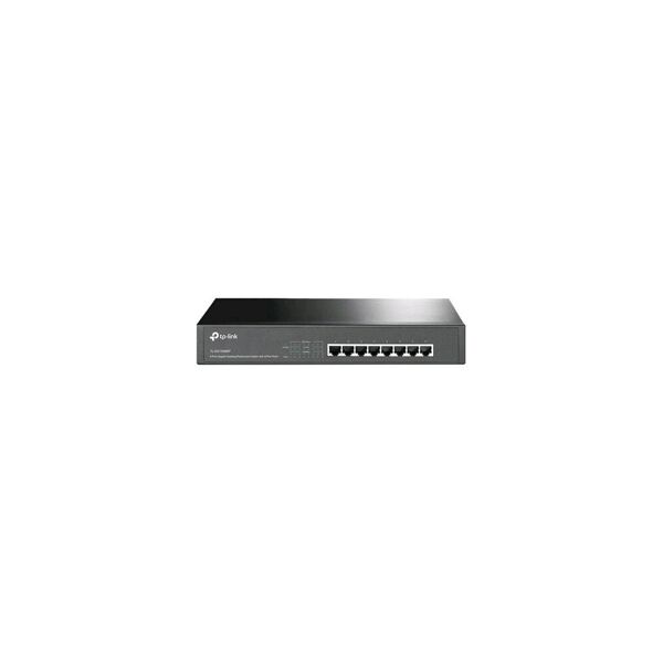 tp-link tl-sg1008mp 8 port gigabit poe switch non gestito gigabit ethernet (10/100/1000) nero supporto power over ethernet ...