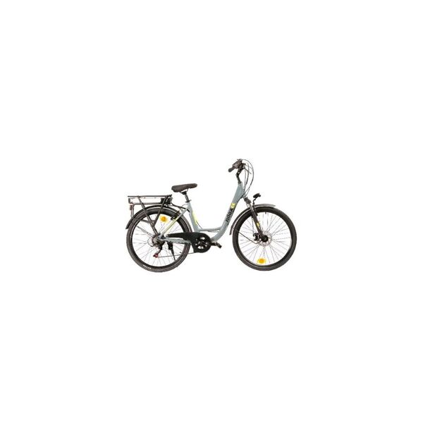 nilox x7 f bicicletta elettrica a pedalata assistita 250w ruote 26 velocita' 25 km/h autonomia 80 km grigio