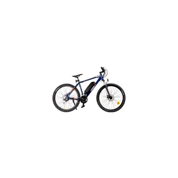 nilox x6 plus bicicletta elettrica a pedalata assistita 250w ruote 27.5 velocita' 25 km/h autonomia 90 km blu