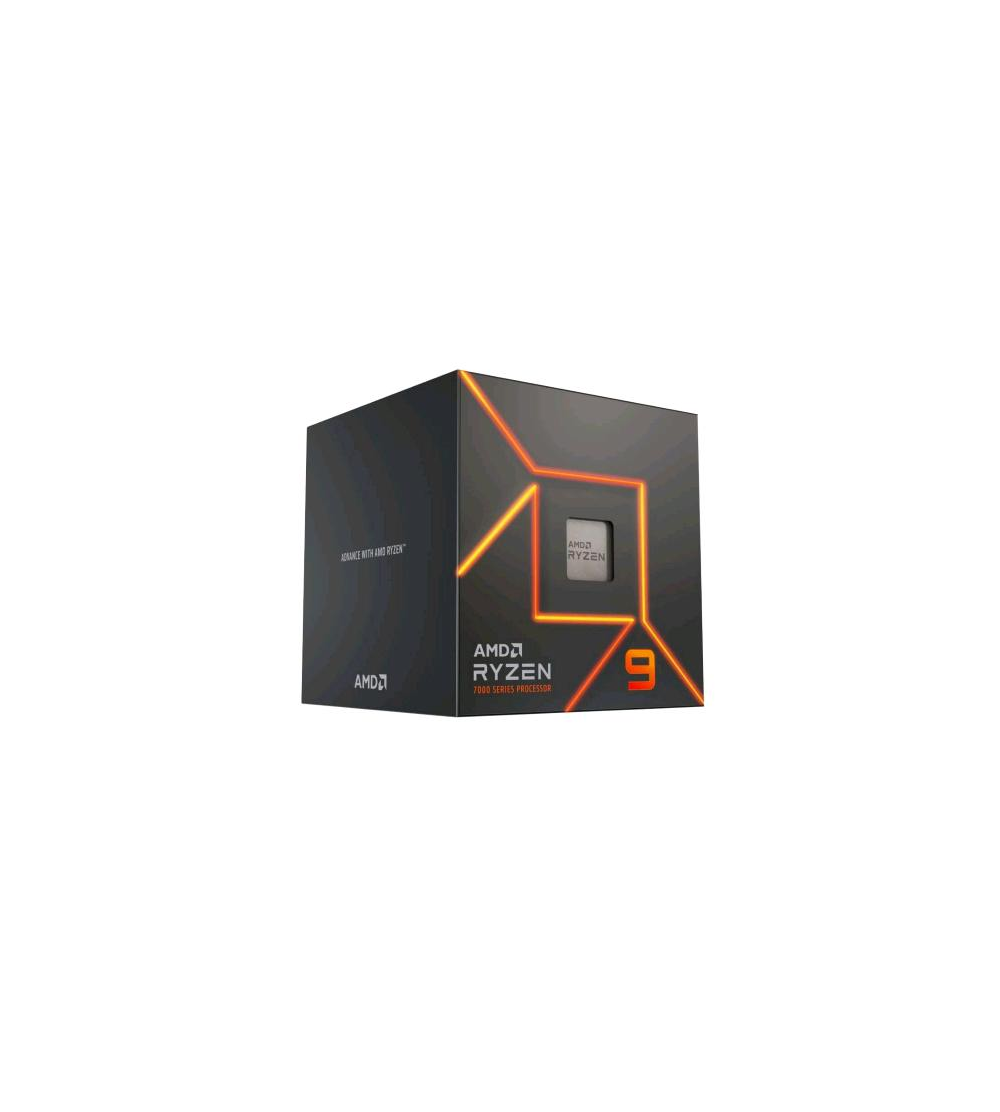 RYZEN 9 7900 3.7GHZ AMD5 CACHE 76MB 12 CORE 65W TDP BOX