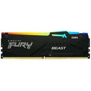 Kingston FURY BEAST RGB MEMORIA RAM 1x32GB 4.800Hz TIPOLOGIA DDR5 TECNOLOGIA DIMM BLACK