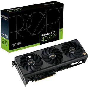 Asus PROART-RTX4070TI-O12G NVIDIA GEFORCE RTX 4070 Ti 12 GB GDDR6X TRIPLE FAN PCI Express 4.0 1 x HDMI 3 x DISPLAYPORT